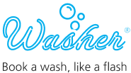 Washer — Book a wash, like a flash